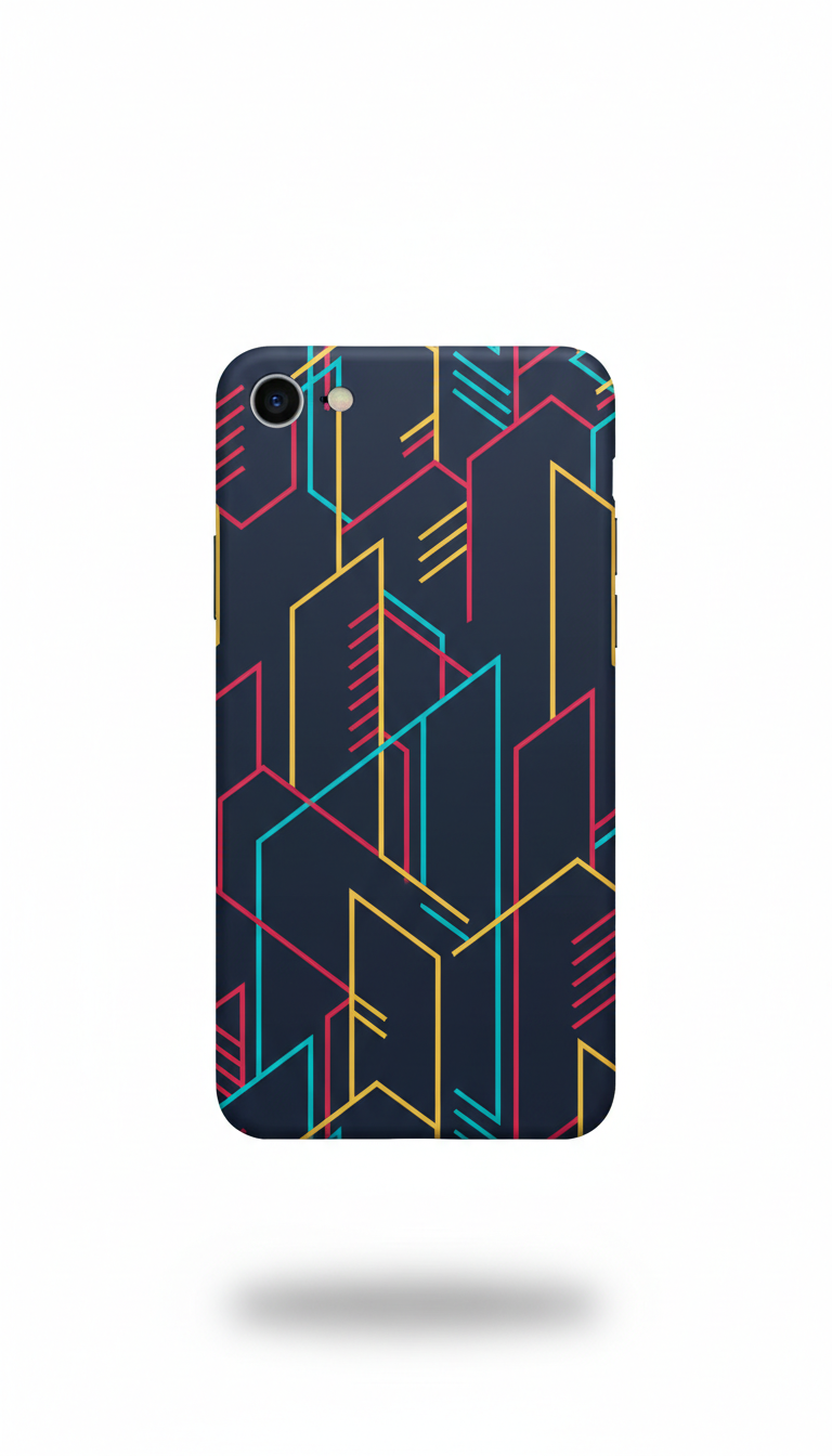 Midnight Blue City Lines Case