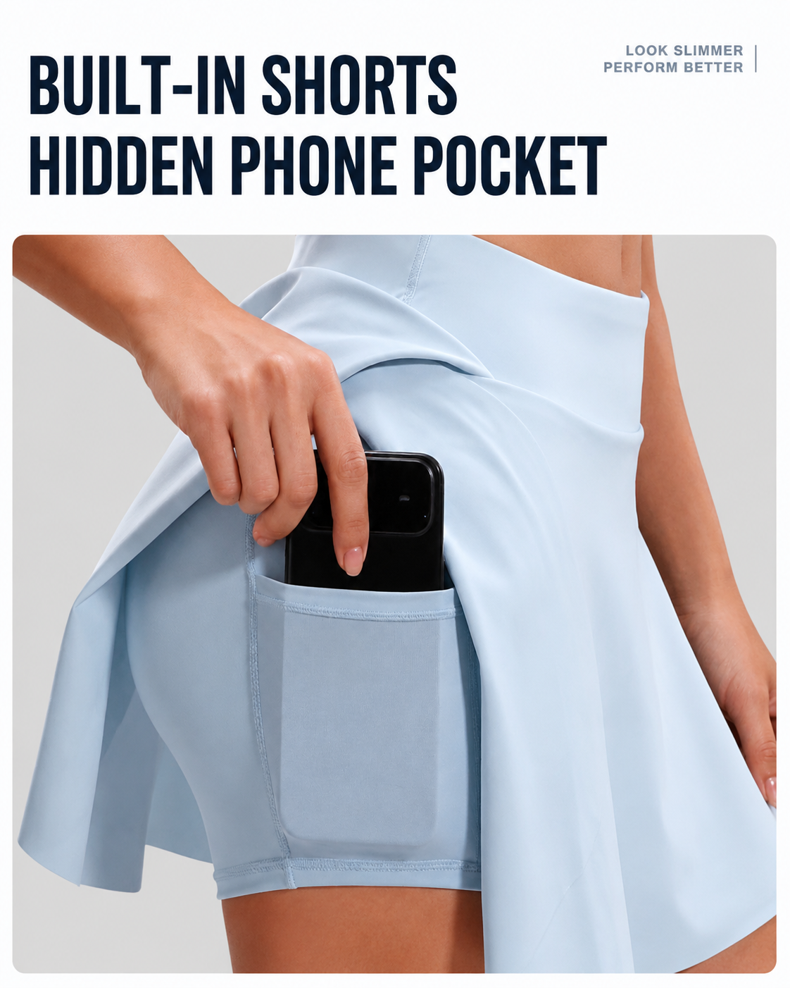CloudPocket Court Skort