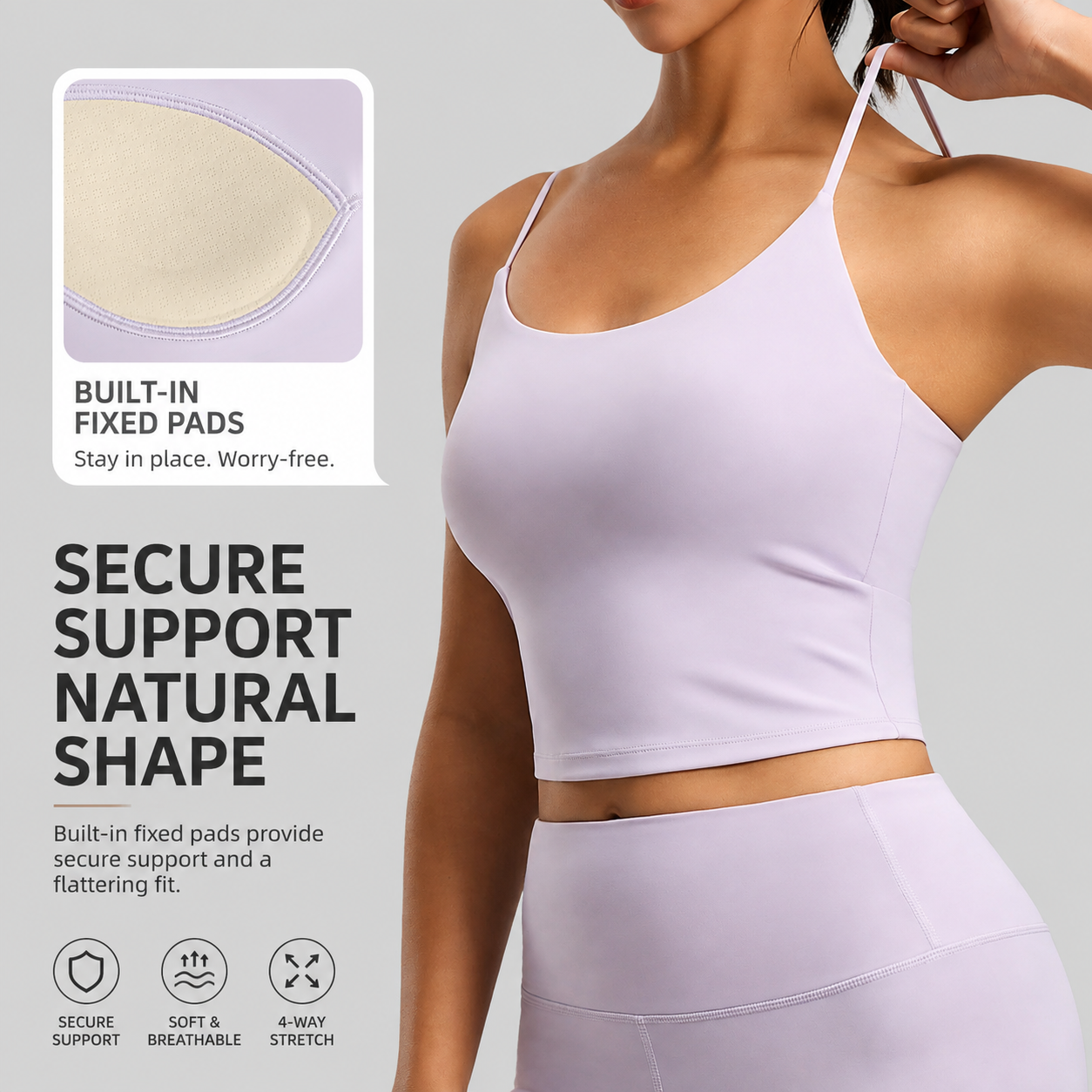 CloudFlow Open-Back Performance Bra Tank